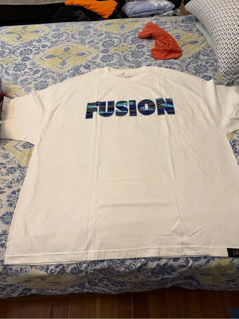 Sneaktip Logo White Short Sleeve Tee - Men's
